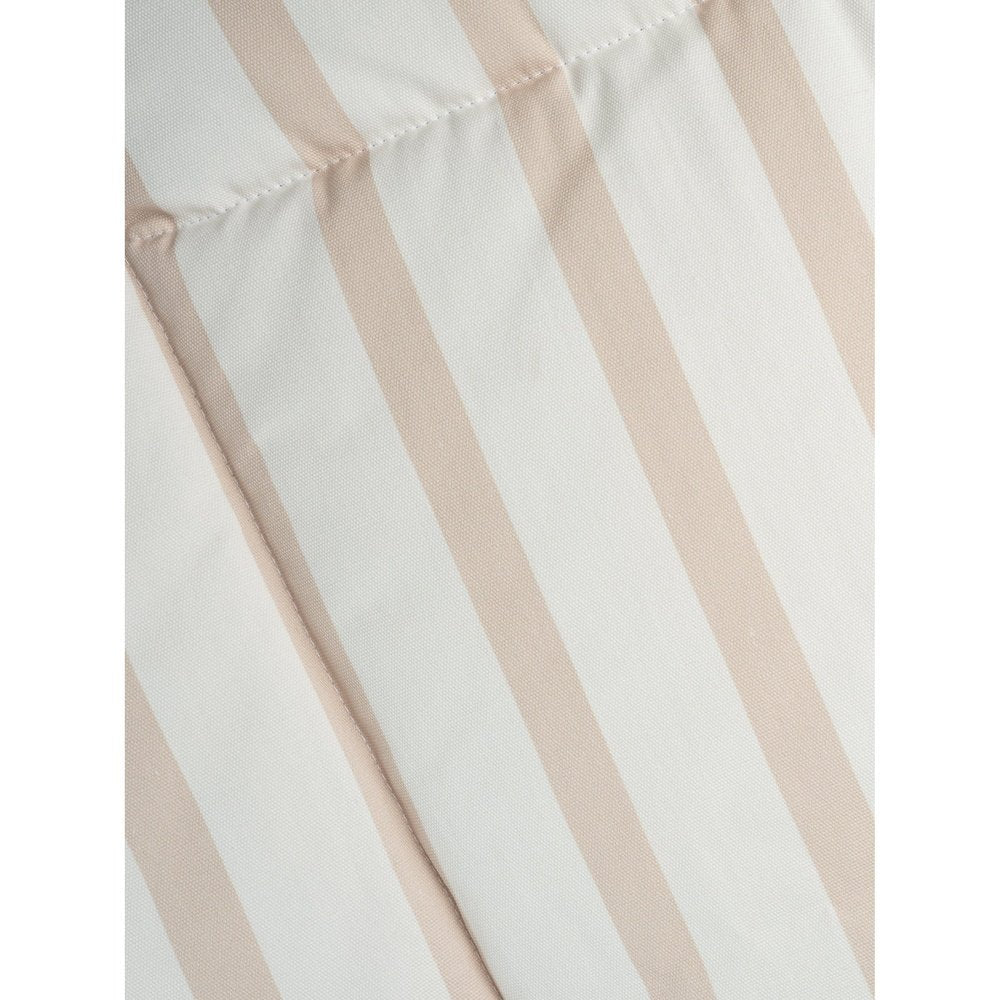 Beige Stripes Big Lounger
