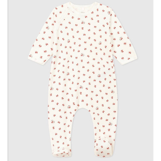 Pyjama bébé en molleton imprimé - Renards