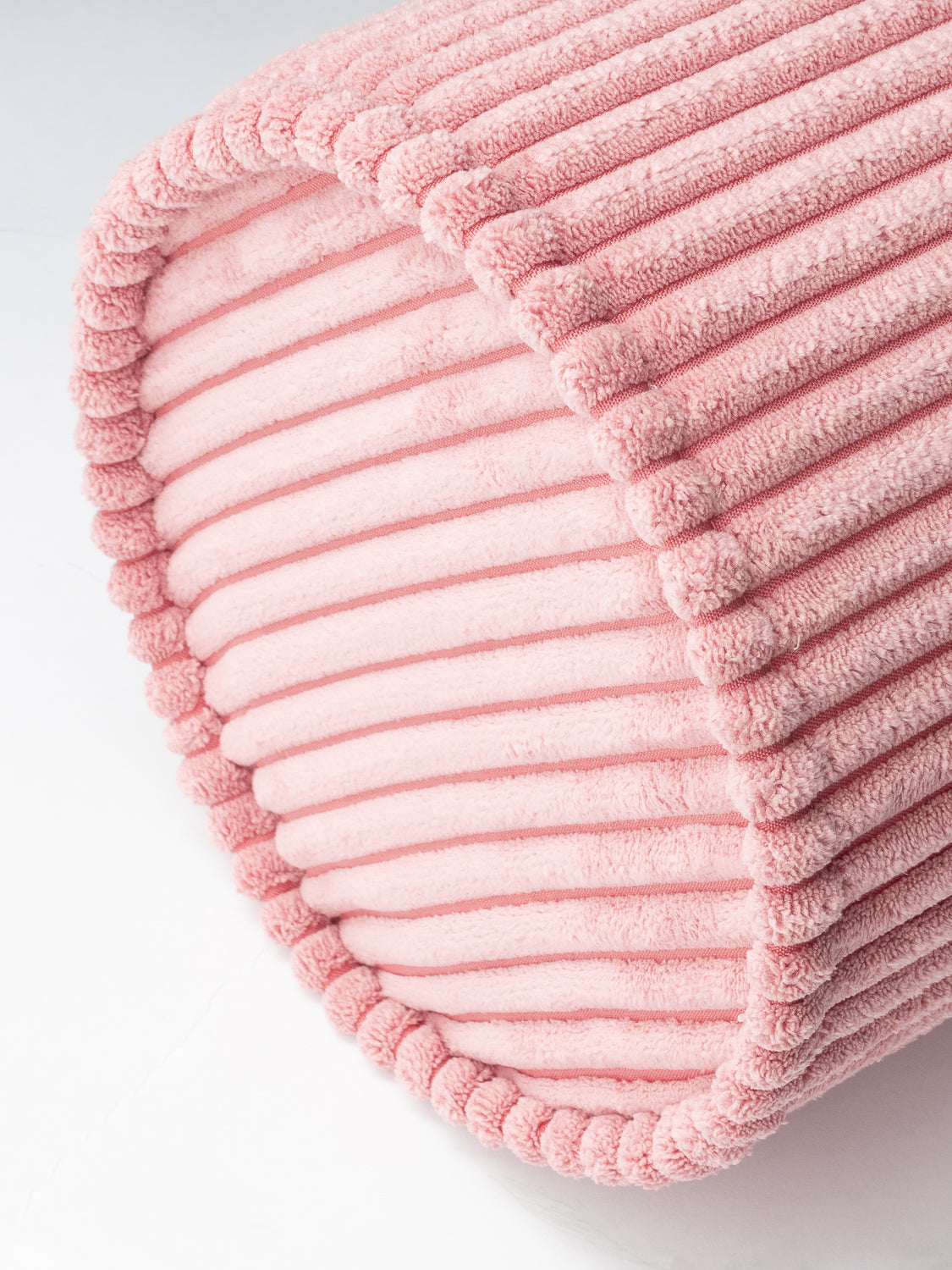 Pink Mousse Roll Cushion