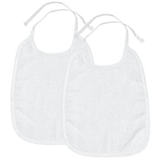 Basic Slabbetje 2 pack WIT