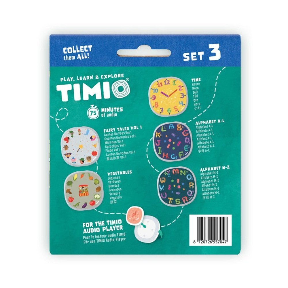 Timio Player I Disc Pack 3