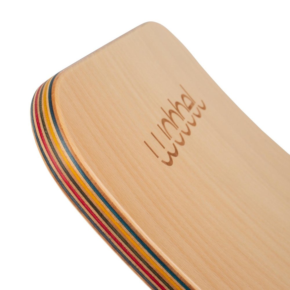 WOBBEL ORIGINAL RAINBOW INCL. VILT MUISGRIJS
